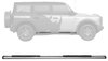 5 In. OE Xtreme Low Profile SideSteps  Fits Select Late-Model Ford Bronco 4-Door - image 3