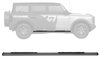 5 In. OE Xtreme Low Profile SideSteps Fits Select Late-Model Ford Bronco 4-Door - image 3