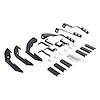 RB10/RB20 Running Board Mounting Brackets for 2015-2019 GM Silverado/Sierra 2500HD, 3500HD Trucks 4-Door Extended Cab [Diesel] - image 1
