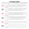 RB30 Running Boards w/Bracket Kit Fits Select GM Silverado, Sierra 2500 HD/3500 HD Double Cab [Textured Black] - image 4