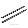 RB30 Slim Line Running Boards w/Bracket Kit Fits Select Ford Bronco  [Textured Black]