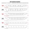 RB30 Running Boards w/Bracket Kit Fits Select Toyota Tundra Crew Max [Bedliner-Coated] - image 3