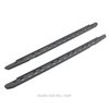 RB30 Slim Line Running Boards w/Bracket Kit Fits Select Jeep Wrangler JK [Bedliner-Coated] - image 2