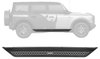 Dominator Xtreme D6 Full-Length Side Steps Kit Fits Select Late-Model Ford Bronco 4-Door - image 3