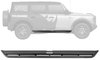 Dominator Xtreme DS Slider w/Step Plate Kit Fits Select Late-Model Ford Bronco 4-Door - image 2