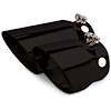 Round Exhaust Tip Black Powdercoat - image 1