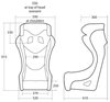 Sebring Pro Ultralite Racing Seat Blue - image 2