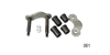 Rear Spring Shackle Kit for Driver Side on 1956-1957 Chevy Tri-Five - image 1