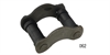 Rear Spring Shackle Kit for 1955 Chevy Tri-Five - image 1