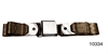 FRONT SEAT BELT DARK BROW - image 1
