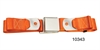 FRONT SEAT BELT ORANGE - image 1