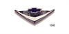 Horn Cap Emblem for 1955-1956 Chevy Tri-Five 210 V8 - image 1