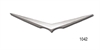 Trunk Vee Emblem for 1956 Chevy Tri-Five V8 - image 1