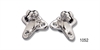 Sunvisor Support Brackets for 1955-1960 Chevy Models - image 1