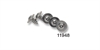 Cowl Vent Screw Set for 1955-1956 Chevy Tri-Five - image 1