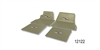 FLOOR MATS CREST LOGO TAN - image 1
