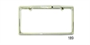 Gold License Plate Frame for 1957 Chevy Bel Air Tri-Five - image 1