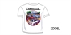 BEACH SCENE TEE SHIRT LAR - image 1
