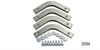 A-Arm Dust Shield Retainers Set for 1957 Chevy Tri-Five - image 1