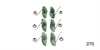 MOULDING CLIP SET QUARTER - image 1