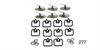 MOULDING CLIP SET ADAPTER - image 1