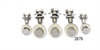 S/S HOOD HINGE HARDWARE - image 1