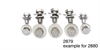 PLATED HOOD HINGE HARDWAR - image 1