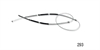 Rear Emergency Brake Cable for 1955-1957 Chevy Tri-Five - image 1