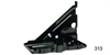 Black Powder Coated Battery Box for 1957 Chevy Tri-Five - image 1