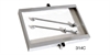 Chrome Battery Hold Down Kit for 1957 Chevy Tri-Five - image 1