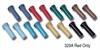 Red Plastic Door Lock Knobs for 1955-1957 Chevy Tri-Five - image 1