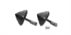Rubber Accessory Bumper Bullets for 1957 Chevy Tri-Five - image 1