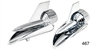 Hood Rocket Assembly Set for 1957 Chevy Tri-Five - image 1