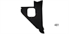 BLACK PAINTABLE KICK PANE - image 1