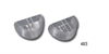 Back-Up Light Lenses for 1955 Chevy Tri-Five - image 1