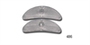 Clear Park Light Lenses for 1955 Chevy Tri-Five - image 1