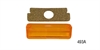 AMBER LICENSE LIGHT LENSE - image 1