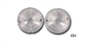 Clear Park Light Lenses for 1957 Chevy Tri-Five - image 1