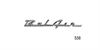 Bel Air Script Emblem for 1955-1956 Chevy Tri-Five - image 1