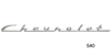 Chevrolet Script Emblem for 1955-1956 Chevy Tri-Five 150 & 210 - image 1