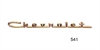 Chevrolet Script Emblem for 1957 Chevy Tri-Five Bel Air - image 1