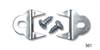 DOOR WEATHERSTRIP RETAINE - image 1