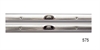 Door Sill Plates for 1955-1957 Chevy Tri-Five 2-Door - image 1