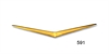 Tailgate and Continental Vee Emblem for 1957 Chevy Nomad & Tri-Five Continental Kits - image 1