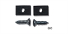 License Light Housing Screw Set for 1957 Chevy Tri-Five Nomad & Wagon - image 1