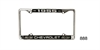 Custom License Plate Frame for 1955 Chevy Tri-Five Featuring Bowtie Emblem - image 1