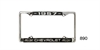 Custom License Plate Frame for 1955 Chevy Tri-Five Featuring Bowtie Emblem - image 1
