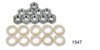 Differential Carrier Washers and Nuts for 1953-1963 Chevy
