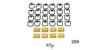 1956 MOULDING CLIPS - image 1