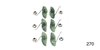 1956 MOULDING CLIPS - image 1